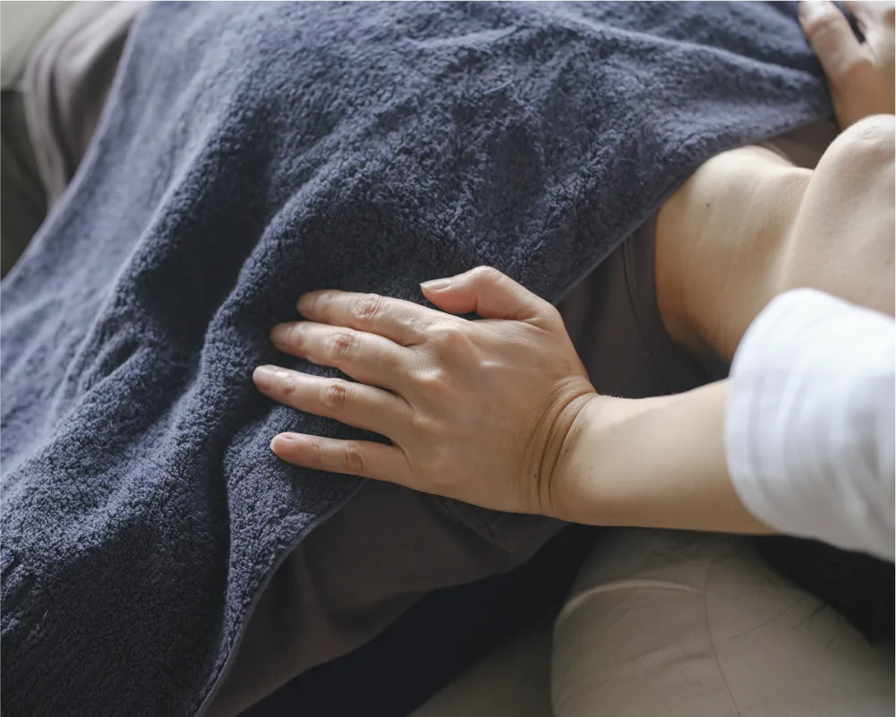 ヨガセラピーのレッスン